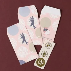 Maison Ghibli Cartes Postales Et Papier À Lettres|6 Enveloppes & autocollants Jiji - Kiki's Delivery Service