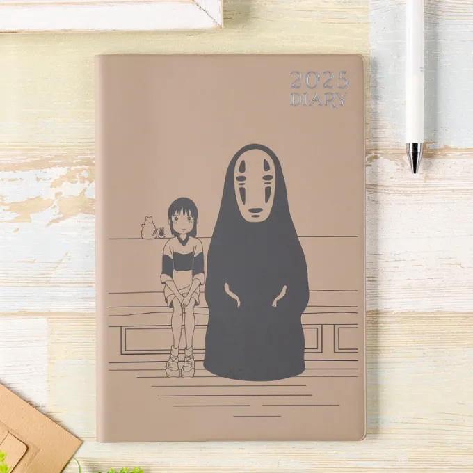 Maison Ghibli Agendas Et Calendriers|Agenda 2025 Chihiro & No Face dans le train - Le Voyage de Chihiro