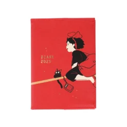 Maison Ghibli Agendas Et Calendriers|Agenda feutrine 2025 Kiki & Jiji sur le balai - Kiki la petite sorciè