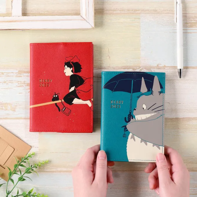 Maison Ghibli Agendas Et Calendriers|Agenda feutrine 2025 Totoro Parapluie - Mon Voisin Totoro