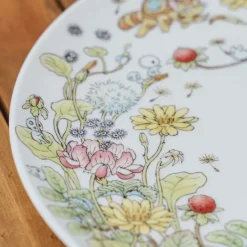 Maison Ghibli Cuisine Et Table|Assiette 23 cm Totoro Fraise - Mon Voisin Tororo