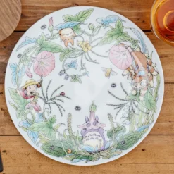 Maison Ghibli Cuisine Et Table|Assiette 23 cm Totoro Liseron - Mon Voisin Tororo