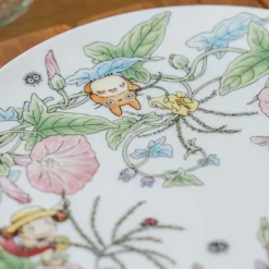 Maison Ghibli Cuisine Et Table|Assiette 23 cm Totoro Liseron - Mon Voisin Tororo