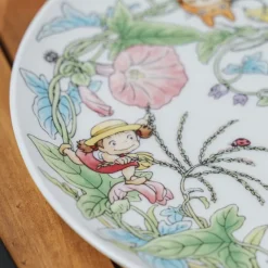 Maison Ghibli Cuisine Et Table|Assiette 23 cm Totoro Liseron - Mon Voisin Tororo