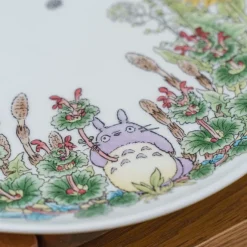 Maison Ghibli Cuisine Et Table|Assiette 23 cm Totoro Pissenlit - Mon Voisin Totoro