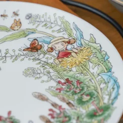 Maison Ghibli Cuisine Et Table|Assiette 23 cm Totoro Pissenlit - Mon Voisin Totoro