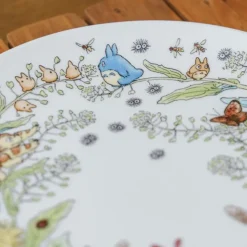 Maison Ghibli Cuisine Et Table|Assiette 23 cm Totoro Pissenlit - Mon Voisin Totoro