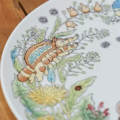 Maison Ghibli Cuisine Et Table|Assiette 23 cm Totoro Pissenlit - Mon Voisin Totoro