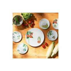 Maison Ghibli Cuisine Et Table|Assiette 27 cm Totoro Tomate - Mon Voisin Totoro