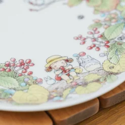 Maison Ghibli Cuisine Et Table|Assiette 23 cm Totoro Viornes - Mon Voisin Totoro