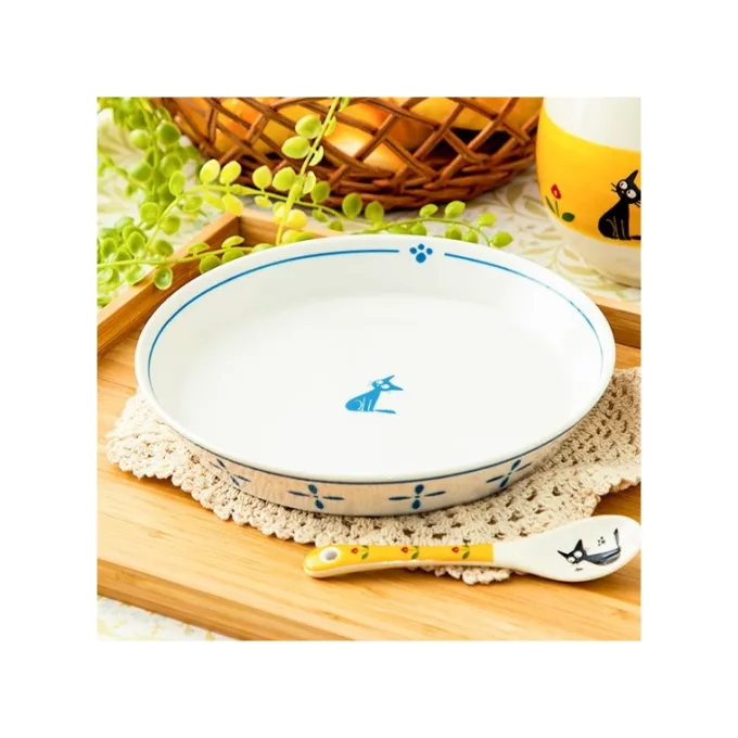 Maison Ghibli Cuisine Et Table|Assiette Osono Jiji - Kiki la petite sorcière