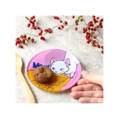 Maison Ghibli Cuisine Et Table|Assiette Yummy Cookie en forme de poisson - Le Royaume des Chats