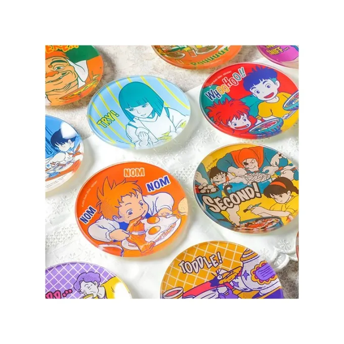 Maison Ghibli Cuisine Et Table|Assiette Yummy Cookie en forme de poisson - Le Royaume des Chats