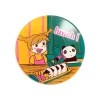 Maison Ghibli Cuisine Et Table|Assiette Yummy Feuilles de Bambou - Pandakopanda