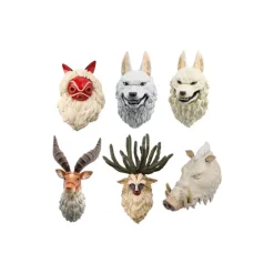 Maison Ghibli Figurines|Assort. de 6 Magnets 3D à collectionner - Princesse Mononoké