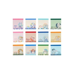 Maison Ghibli Petit Matériel|Assortiment de 24 Mini Blocs memo à collectionner - Studio Ghibli