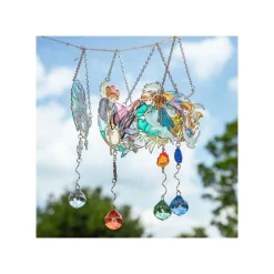 Maison Ghibli Décoration|Attrape-soleil vitrail Kiki - Kiki la petite sorcière