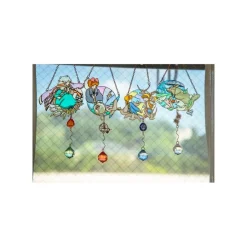 Maison Ghibli Décoration|Attrape-soleil vitrail Kiki - Kiki la petite sorcière