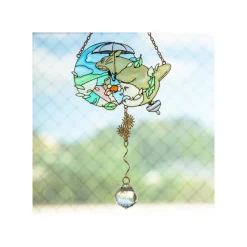 Maison Ghibli Décoration|Attrape-soleil vitrail Totoro - Mon Voisin Totoro