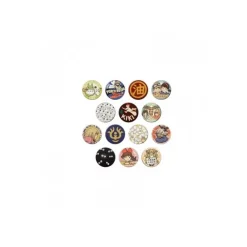 Maison Ghibli Badges|Badge Mystere Couleur Bleu - Studio Ghibli
