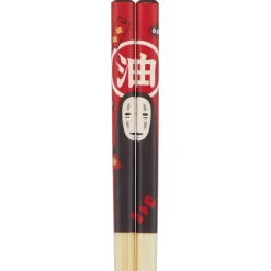 Maison Ghibli Cuisine Et Table|Baguettes 21cm No Face & Noiraudes - Le Voyage de Chihiro