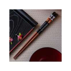 Maison Ghibli Cuisine Et Table|Baguettes laquées 21cm Masque de San - Princesse Mononoké