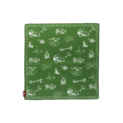 Maison Ghibli Textile|Bandana Vivre ensemble vert - Princesse Mononoké