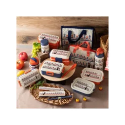 Maison Ghibli Cuisine Et Table|Bento 4 fermetures Fleurs des champs 650 ml - Kiki la petite sorcière