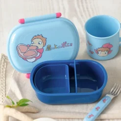 Maison Ghibli Cuisine Et Table|Bento 2 fermetures Ponyo dans la mer - Ponyo sur la falaise