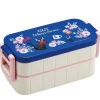 Maison Ghibli Cuisine Et Table|Bento 2 niveaux Jiji Guirlande de fleurs - Kiki la petite sorcière