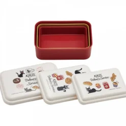 Maison Ghibli Cuisine Et Table|Bento 3 Parties Jiji Boulangerie - Kiki la petite sorcière