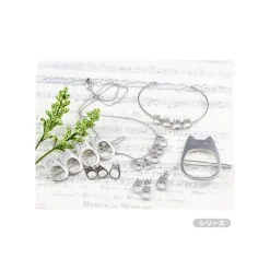 Maison Ghibli Bijoux|Bijou Barette Totoro Blanc Metal- Mon Voisin Totoro