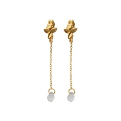 Maison Ghibli Bijoux|Bijou Boucle d’oreilles Clip Totoro Blanc Goutte - Mon Voisin Totoro