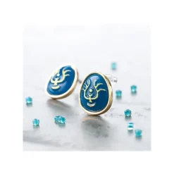 Maison Ghibli Bijoux|Bijou Boucle d’oreilles Cristal Volucite - Le Château dans le ciel