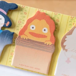 Maison Ghibli Petit Matériel|Bloc Memo Calcifer, Hihn & Navet - Le Château ambulant