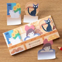 Maison Ghibli Petit Matériel|Bloc Memo Kiki, Jiji & Licy - Kiki la petite sorcière
