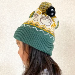 Maison Ghibli Textile|Bonnet à pompon Totoro & Noiraudes - Mon Voisin Totoro