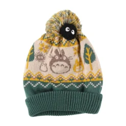 Maison Ghibli Textile|Bonnet à pompon Totoro & Noiraudes - Mon Voisin Totoro