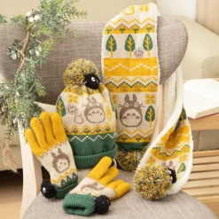 Maison Ghibli Textile|Bonnet à pompon Totoro & Noiraudes - Mon Voisin Totoro