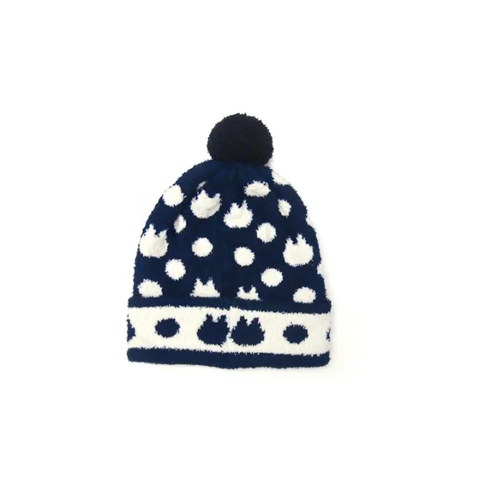 Maison Ghibli Textile|Bonnet Bleu Marine - Mon Voisin Totoro