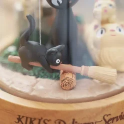 Maison Ghibli Boites À Musiques|Boîte à Musique Marionnette Jiji - Kiki la petite sorcière