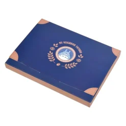 Maison Ghibli Linge De Maison|Boîte cadeau 3 serviettes Couture en denim - Mon Voisin Totoro