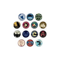 Maison Ghibli Badges|Boîte Collection de 14 Badges Beige - Studio Ghibli