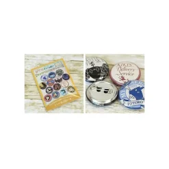 Maison Ghibli Badges|Boîte Collection de 14 Badges Beige - Studio Ghibli
