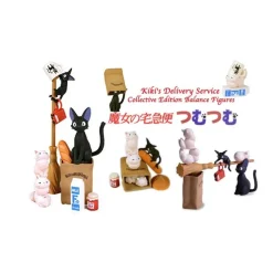 Maison Ghibli Jouets|Boîte de Figurines Jiji - Kiki la petite sorcière