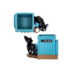 Maison Ghibli Décoration|Boîte Diorama Jiji et caisse enregistreuse - Kiki la petite sorcière