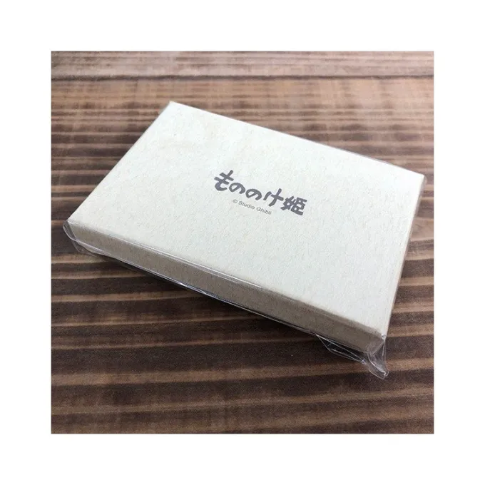 Maison Ghibli Accessoires|Boîte Metal Carte de Visite Bleue Esprit de la forêt - Princesse Mono