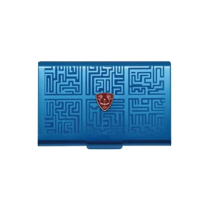 Maison Ghibli Accessoires|Boîte Métal Carte de Visite Bleue Laputa - Le Château dans le ciel