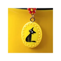 Maison Ghibli Bijoux|Boucles d’oreilles fantaisie jaunes Jiji - Kiki la petite sorcière