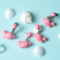 Maison Ghibli Bijoux|Boucles d’oreilles Mei crabe - Mon Voisin Totoro